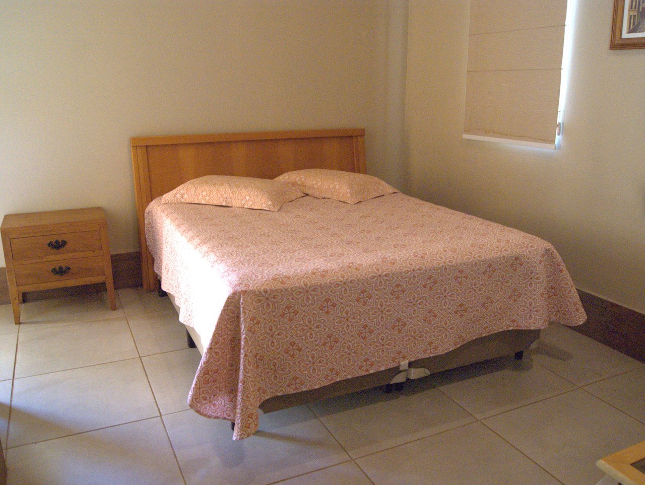 Quarto da suíte privativa do Espaço Kivile